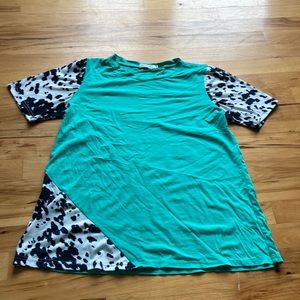 Womens CowPrint Top